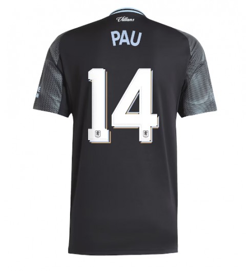 Aston Villa Pau Torres #14 Venkovní Dres 2025-26 Krátký Rukáv Aston Villa Pau Torres #14 Venkovní Dres 2025-26 Krátký Rukáv